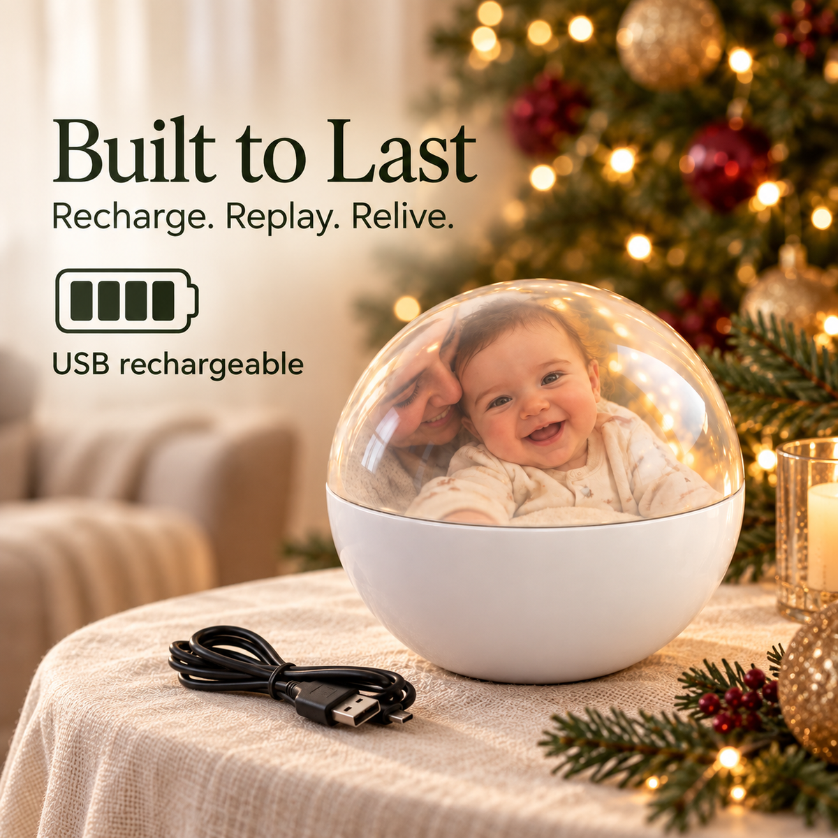 Video Memory Ornament