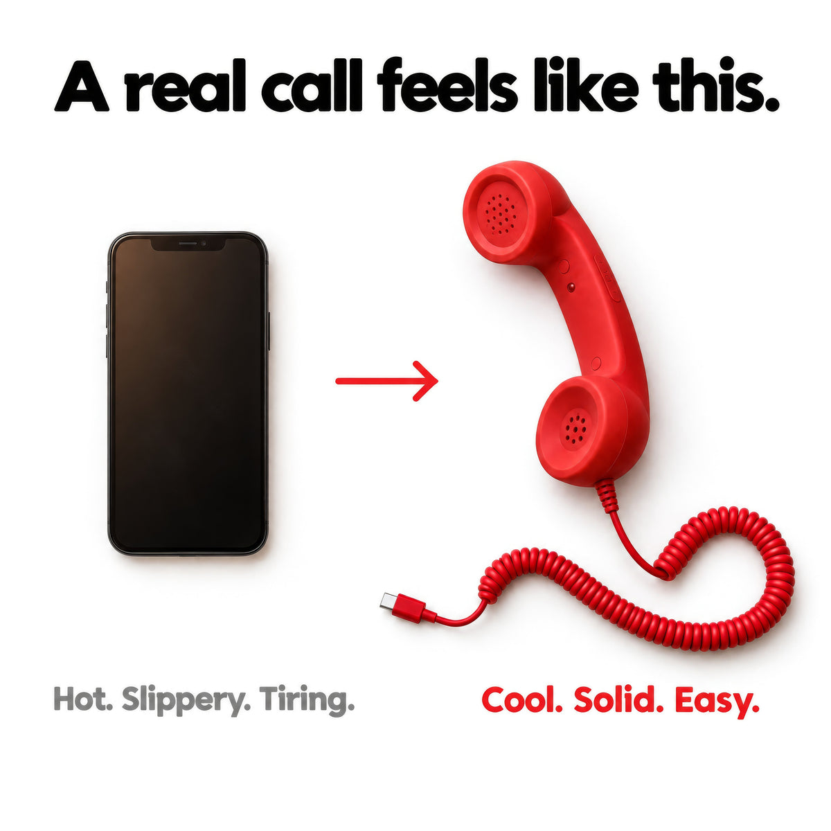 Retro Phone Handset